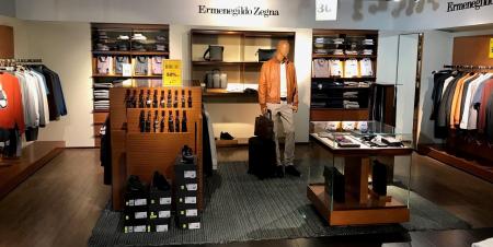 Lagardere Travel Retail - Fashion store - zegna corner at Geneva Airport